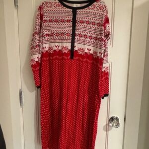 Hana Anderson Womens Christmas Nightgown
